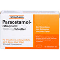 Paracetamol Ratio 1000mg (10 stk.)
