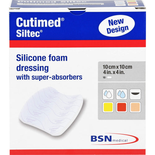 Cutimed SIL Foam SH10X10 (10 Stk.)