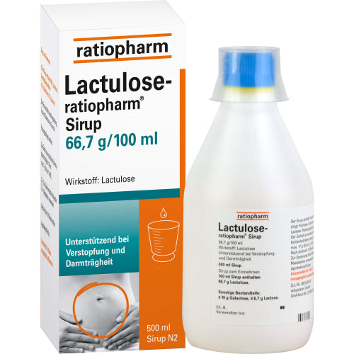 Lactulose Ratiopharm Sirup (500 ml)