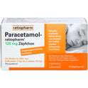 Paracetamol Ratio 125 mg SUP (10 stk.)