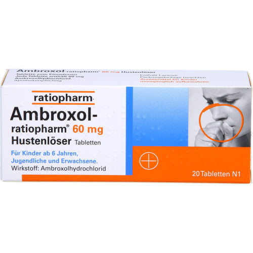 Ambroxol Ratio 60 mg Hostemedicin (20 stk.)