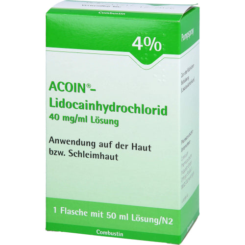 Acoin Lidocainhydrochlorid 40mg/ml (50 ml)