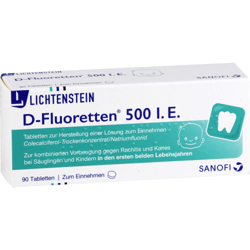 D Fluoretten 500 (90 Stk.)