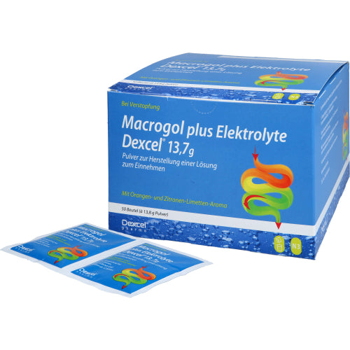 Macrogol Plus Elektrolyte Dexcel 13,7 G Plv (50 St.ck)