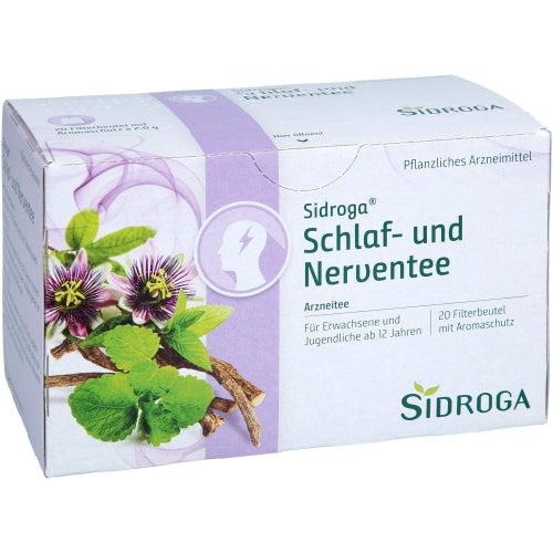 Sidroga Søvn- og Nerve-te (20X2.0 g)