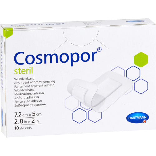 Cosmopor Steril 7.2x5cm (10 St.)