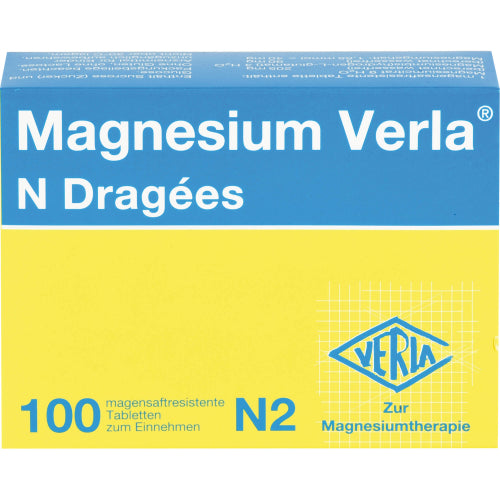 Magnesium Verla N Dragees (100 Stk.)