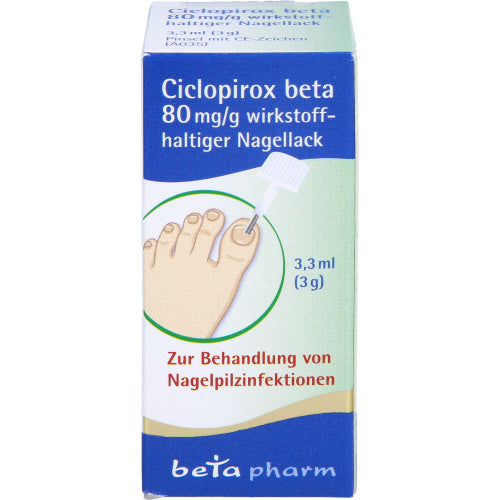 Ciclopirox Beta 80mg/G (3.3 ml)