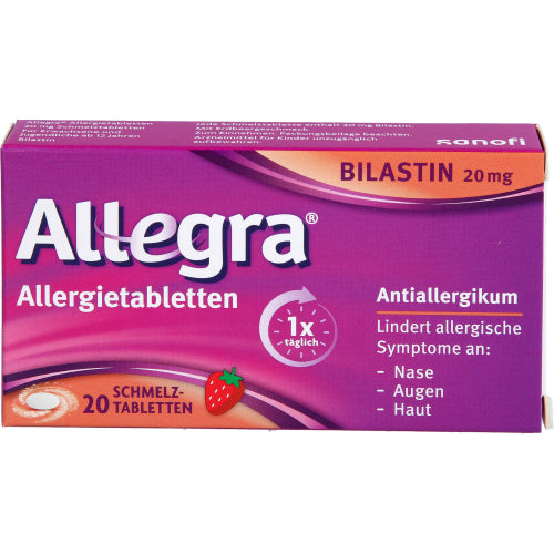 Allegra Allergisænkning 20mg (20 stk.)