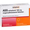 ASS Ratio 100mg Magsaftres (100 stk.)