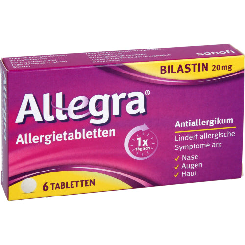 Allegra Allergietabletten 20 mg (6 Stk.)