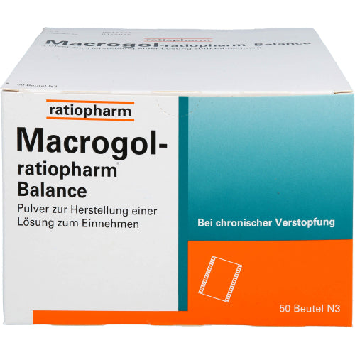 Macrogol-Ratiopharm Balance Pulv. Z.H.E.Lsg.Z.Ein. (50 Stück)