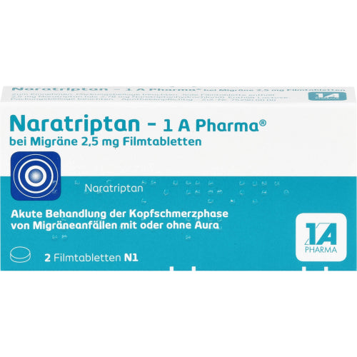Naratriptan 1A PH Migr 2.5 (2 stk.)