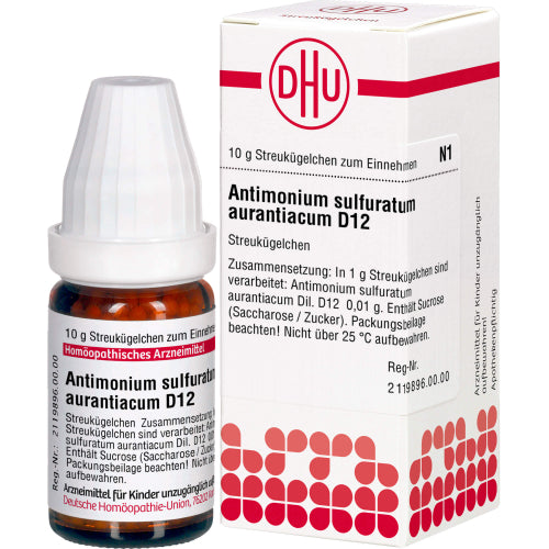 Antimonium Sulf Aurant D12 (10 g)