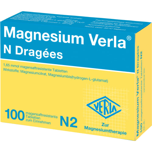Magnesium Verla N Dragees (100 Stk.)