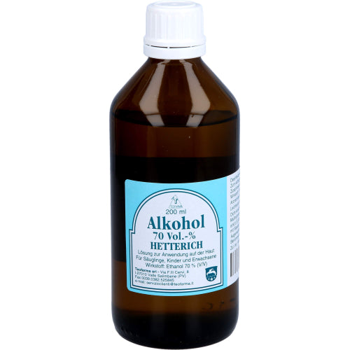 Alkohol 70 VOL % Hetterich (200 ml)