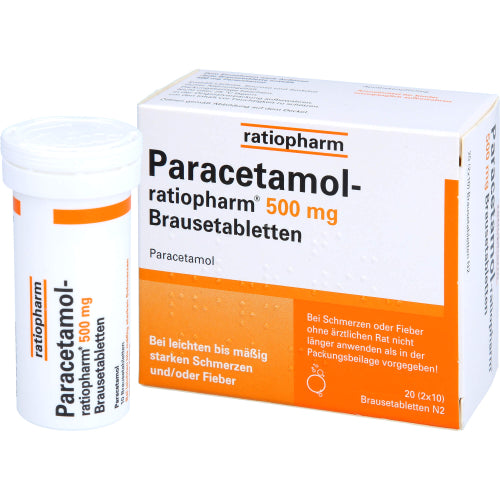 Paracetamol Ratio 500mg (20 stk.)
