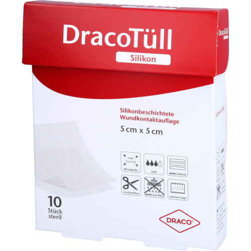 Dracotuell Silikon 5x5 cm (10 Stk.)