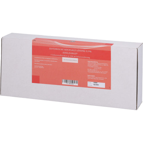 Isotonisk saltvand 0,9% (5X250 ml)