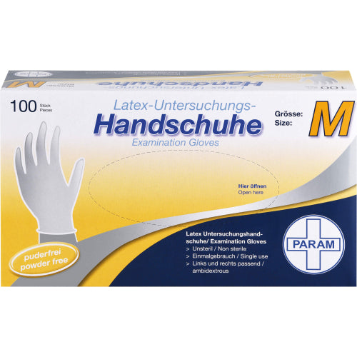 Einmalhandschuhe LAT Pudf M (100 Stk.)