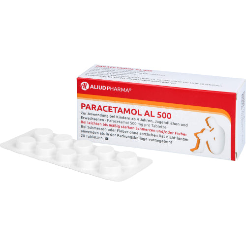 Paracetamol AL 500 (20 stk.)