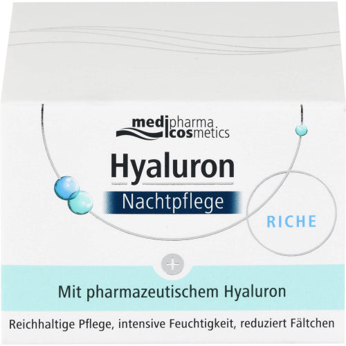 Hyaluron Nachtcreme Reichhaltig Tiegel (50 ml)
