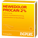 Hewedolor Procain 2% Injektionsvæske i ampuller (10X2 ml)