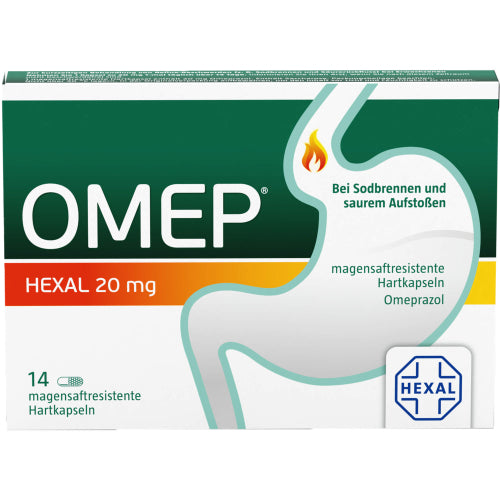 Omeprazol Hexal 20 mg MSR Hkaps (14 stk.)