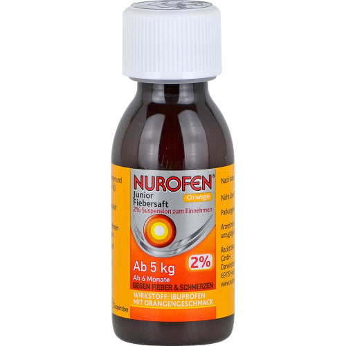 Nurofen Junior Fæber 2% Oran (100 ml)