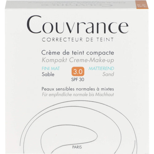 Avene Couvrance Kompakt Creme-Make-up Matt. Sand 3.0 (10 g)