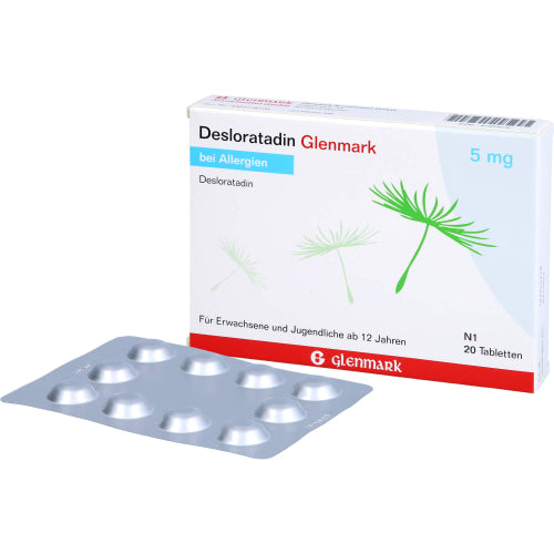 Desloratadin Glenmark 5mg (20 stk.)