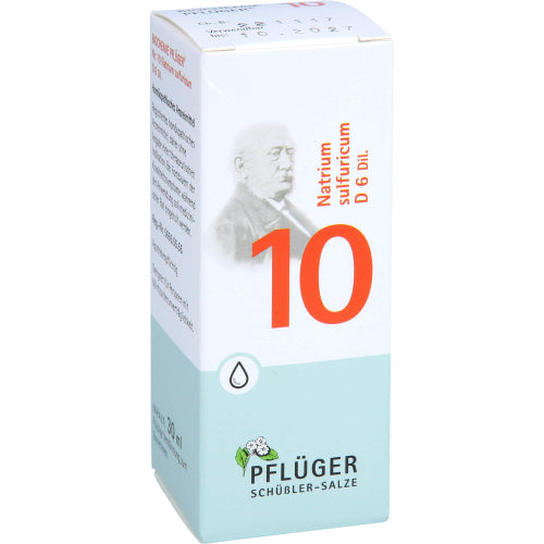 Biochemie 10 Natrium Sulfuricum D 6 (30 ml)