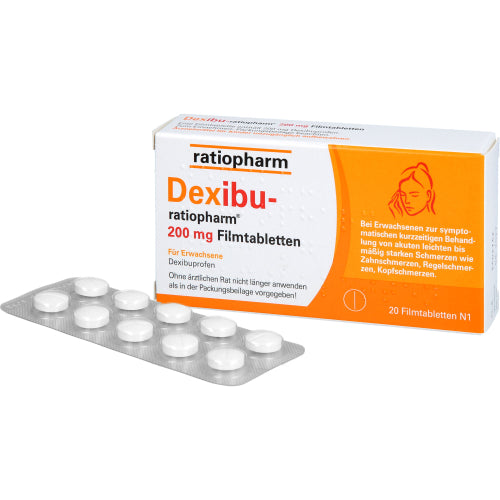 Dexibu Ratiopharm 200mg (20 stk.)