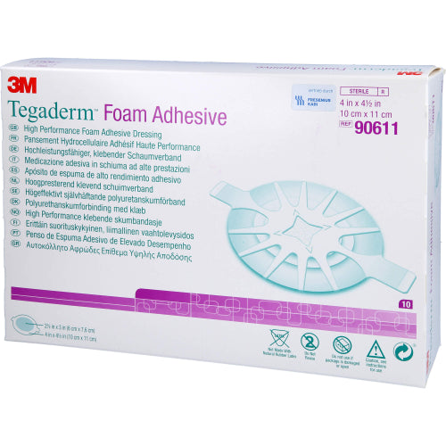 Tegaderm Foam ADH FK 10x11 (10 Stk.)