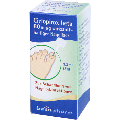 Ciclopirox Beta 80mg/G (3.3 ml)