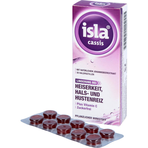 Isla Cassis Pastillen (30 Stk.)