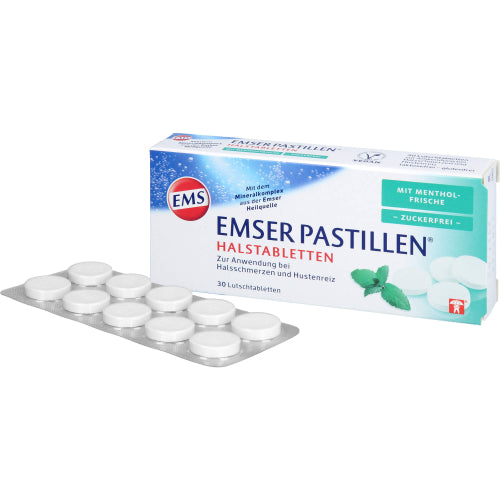 Emser Pastiller Ment FR ZF (30 stk.)