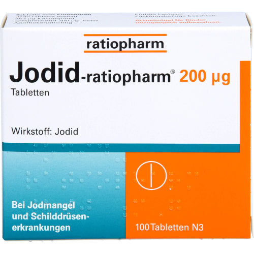 Jodid Ratiopharm 200UG (100 stk.)