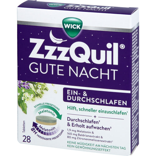 Wick Zzzquil Døgnrytme (28 stk.)