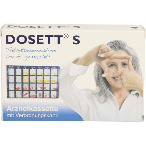 Dosett S Medikamentenbox BL (1 St.)