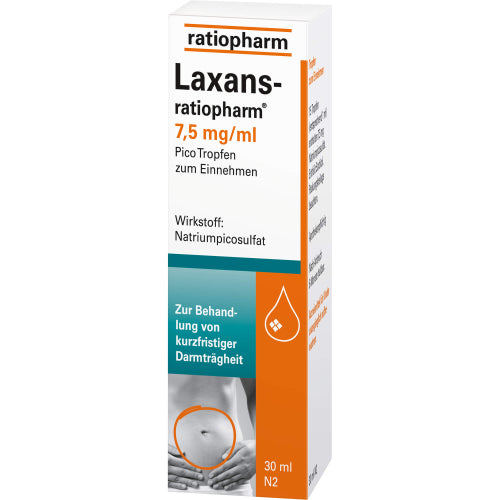 Laxans-Ratiopharm 7,5 mg/ml Pico Tropfen (50 ml)