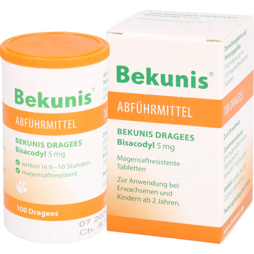 Bekunis DRA Bisacodyl 5mg (100 stk.)
