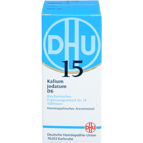 Biochemie 15 KAL Jodat D 6 (80 stk.)