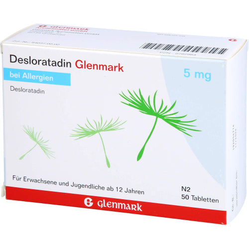 Desloratadin Glenmark 5mg (50 stk.)