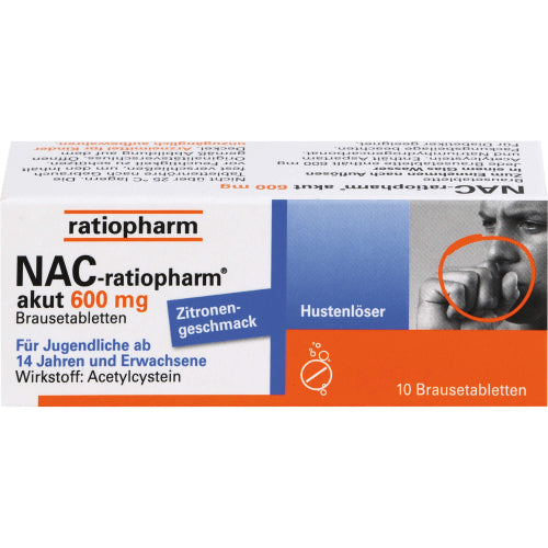 NAC Ratio Akut 600mg Hust (10 St.)