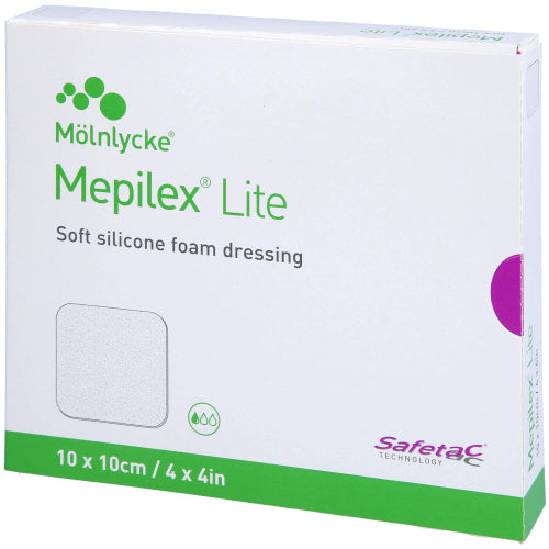 Mepilex Lite SCH 10x10 cm (5 Stk.)
