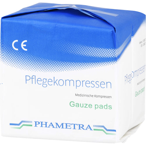 Pflegekompresse 10x10 4-fach unsteril (100 Stk.)