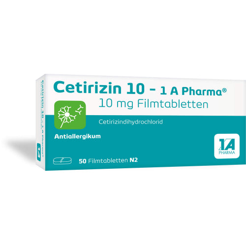 Cetirizin 10 1A Pharma (50 stk.)