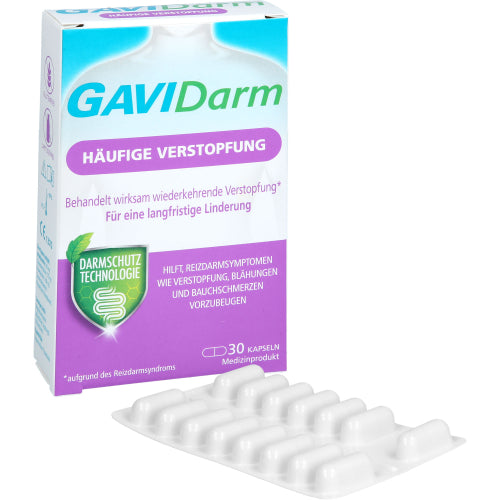 Gavidarm Hyppig Forstoppelse Kapsler (30 stk.ück)