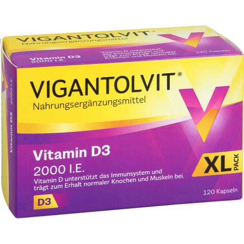 Vigantolvit 2000 I.E. Vit D3 (120 St.)